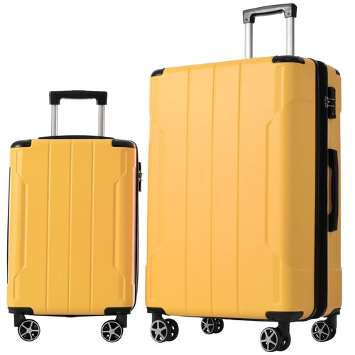 Luggage Sets 2 Piece, Hardshell ABS Lightweight and Expandable(only