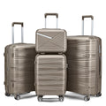Luggage 4 Piece Sets(14/20/24/28), Hard Shell Lightweight TSA Lock