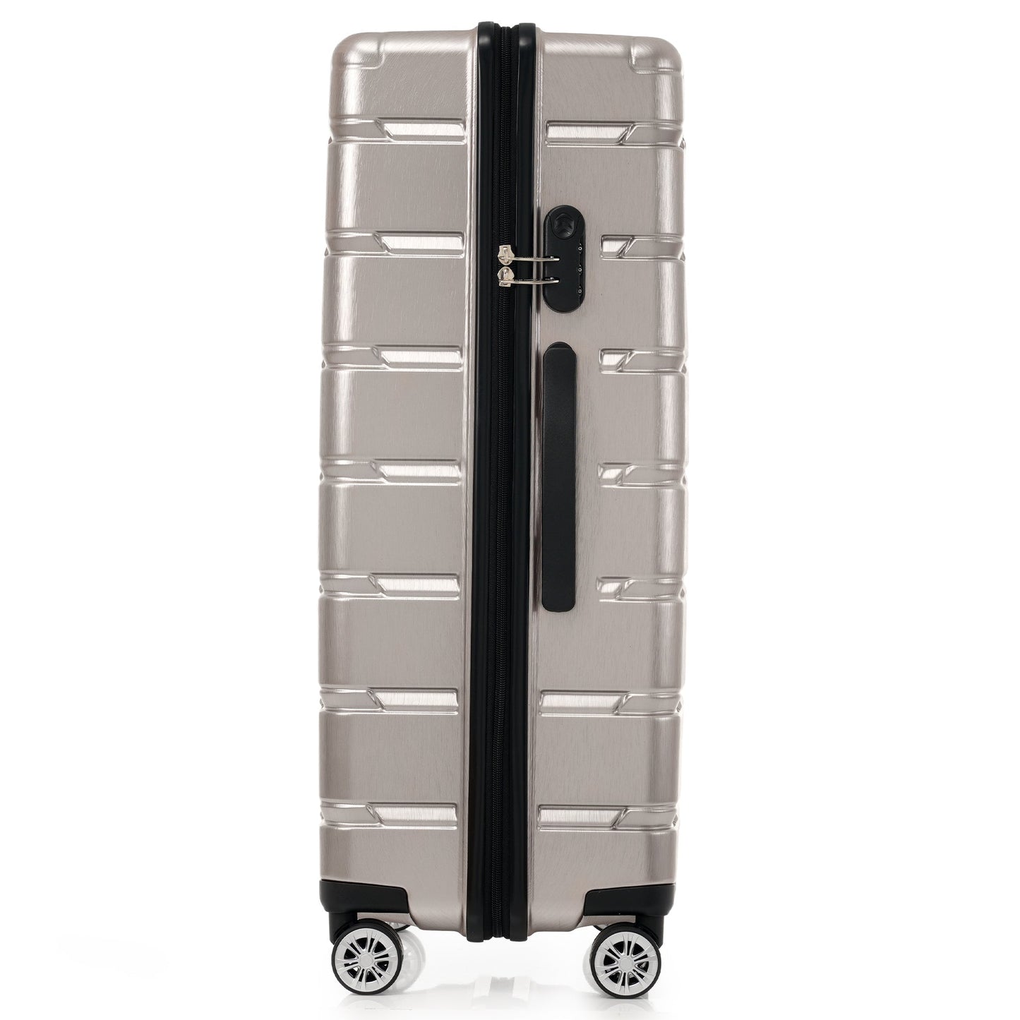 Hardshell Luggage Set 3 Piece, Durable ABS+PC Travel Suitcase with