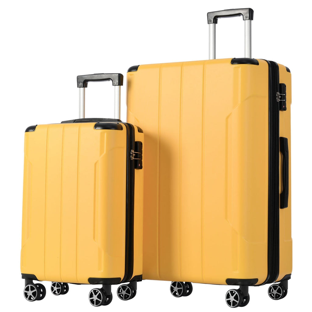 Luggage Sets 2 Piece, Hardshell ABS Lightweight and Expandable(only